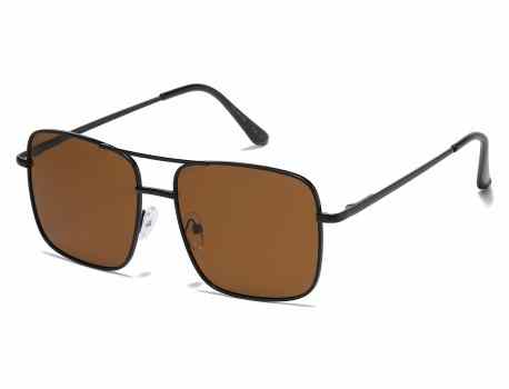 Polarized Square Metallic Aviator pz-af125