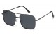 Polarized Square Metallic Aviator pz-af125