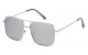 Polarized Square Metallic Aviator pz-af125
