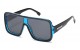 Biohazard Square Frame Sunglasses bz66338