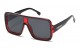 Biohazard Square Frame Sunglasses bz66338