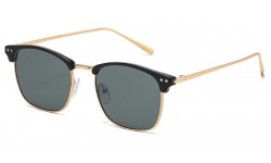 Classic Metallic Square Sunglasses 713114