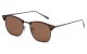 Classic Metallic Square Frame Sunglasses 713092