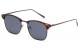Classic Metallic Square Frame Sunglasses 713092