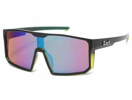 Locs Square Panel Lens Sunglasses loc91232-mix