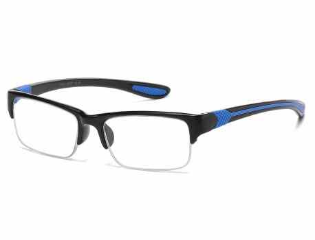 Reading Glasses Semi Rimless r493-asst
