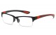 Reading Glasses Semi Rimless r493-asst