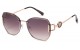 Giselle Metallic Rimless Sunglasses gsl28290