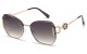 Giselle Metallic Rimless Sunglasses gsl28290