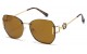 Giselle Metallic Rimless Sunglasses gsl28290
