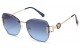 Giselle Metallic Rimless Sunglasses gsl28290