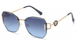 Giselle Metallic Rimless Sunglasses gsl28323
