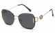 Giselle Metallic Rimless Sunglasses gsl28290