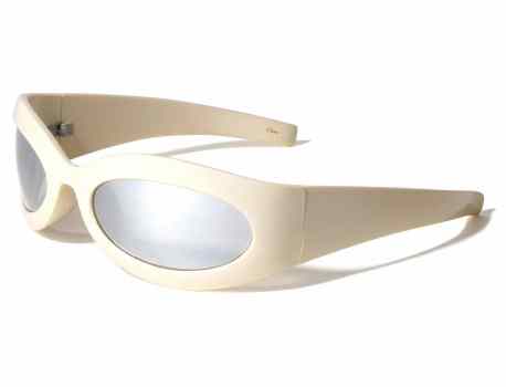 Wide Wrap Around Oval Shape Sunglasses p1018