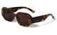 Crystal Color Tapered Temple Fashion Sunglasses p1034