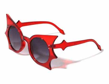 Crystal Color Wing Shape Sunglasses  p1041