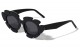 Crystal Color Flower Frame Sunglasses p1047