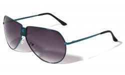 Khan Metallic Aviator Sunglasses kn-112