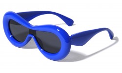 Fashion Inflated Shield Sunglasses p1023