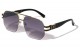 Lion Semi Rimless Aviators Sunglasses lh-m7846