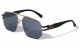Lion Semi Rimless Aviators Sunglasses lh-m7846