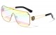  Lion Rimless Shield Sunglasses lh-m7820