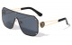  Lion Rimless Shield Sunglasses lh-m7820