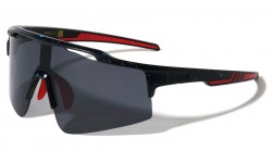 Semi Rimless Shield Lens Sunglasses bp0255