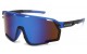 Artic Blue Sports Wrap Sunglasses ab-91