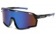 Artic Blue Sports Wrap Sunglasses ab-91