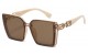 Rhinestone Square Frame Sunglasses rs2095