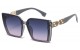 Rhinestone Square Frame Sunglasses rs1977