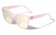 Retro Rose Gold Flat Lens Frame p6202-ft-pink