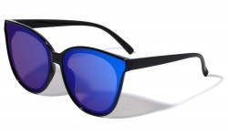 Oversized Flat Lens Cat Eye Frame p6237-ft