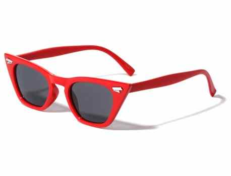 Thin Sharp Cat Eye Sunglasses p6401