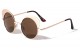 Metal Spring Hinge Round Sunglasses m10001