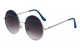 Metal Round Color Accent Sunglasses m10003