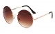 Metal Round Color Accent Sunglasses m10003