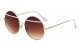 Metal Round Color Accent Sunglasses m10003