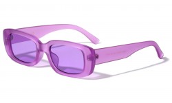 Thick Rim Round Rectangle Sunglasses p6634