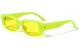 Thick Rim Round Rectangle Sunglasses p6634