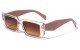 Wide Rectangle Frame Sunglasses p6743