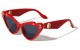 Heart Shape Rhinestone Cat Eye Shades p1092-rh-heart