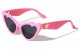 Heart Shape Rhinestone Cat Eye Shades p1092-rh-heart