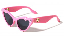 Rhinestone Cat Eye Shades p1092-rh-heart