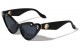 Heart Shape Rhinestone Cat Eye Shades p1092-rh-heart