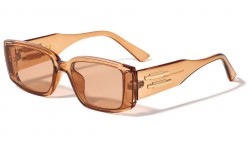 Rectangle Thick Temple Sunglasses p6680