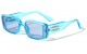 Rectangle Thick Temple Sunglasses p6680