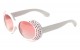 Rhinestone Square Frame Sunglasses rs1977