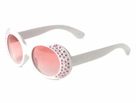 Rhinestone Oval Sunglasses rH-3212